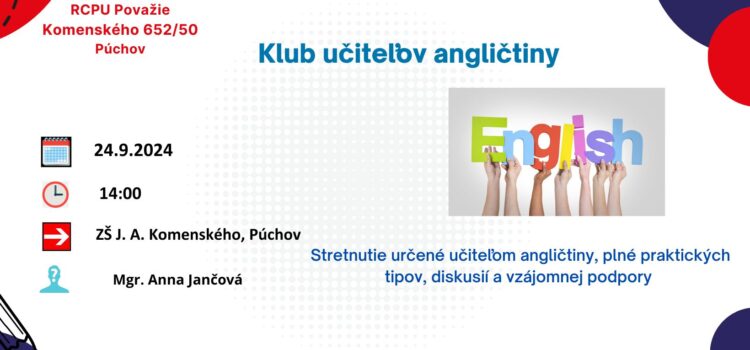 Klub učiteľov angličtiny